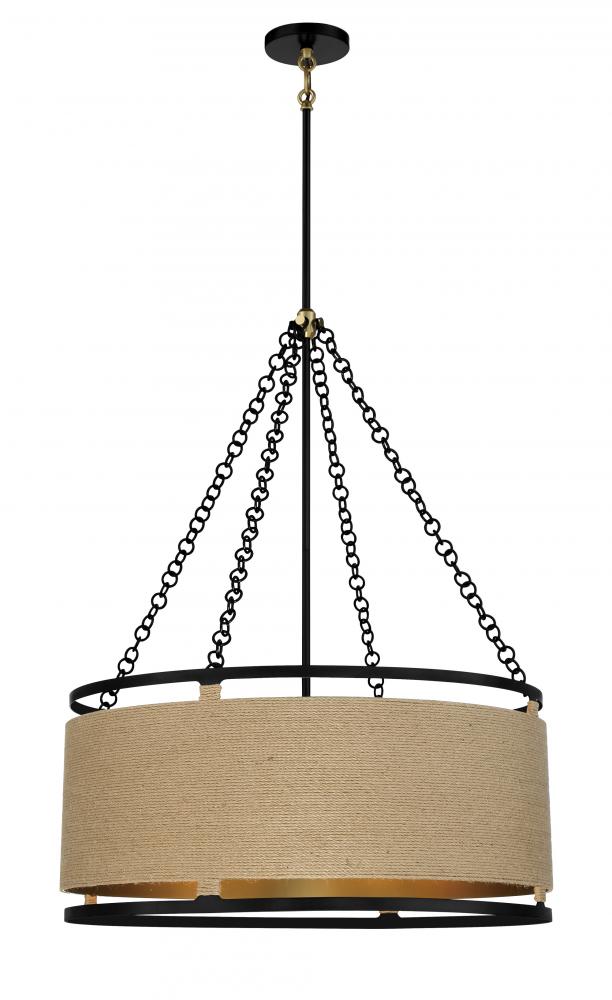 Windward Passage - 6 Light Pendant