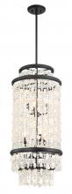 Minka-Lavery 6704-66 - Shimmering Elegance - 6 Light Foyer Pendant