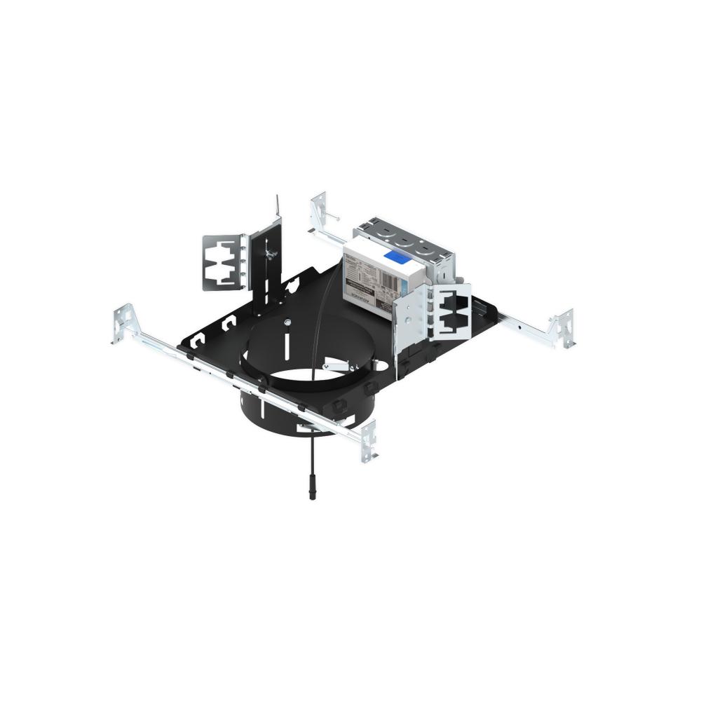 6" Sapphire III Non-IC New Construction Housing w/ Remote Test Switch EM Driver, 18W / 1500lm,