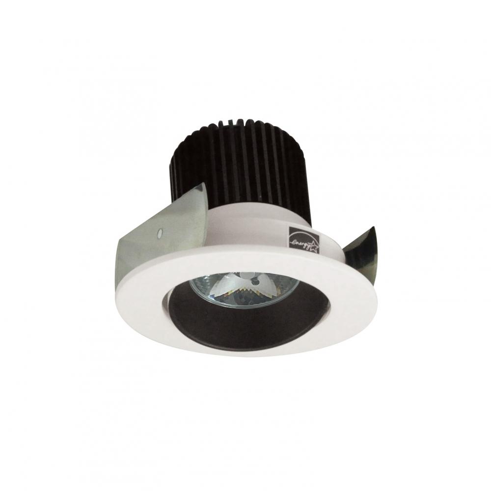 2" Iolite LED Round Adjustable Cone Reflector, 10-Degree Optic, 800lm / 12W, 3000K, Black