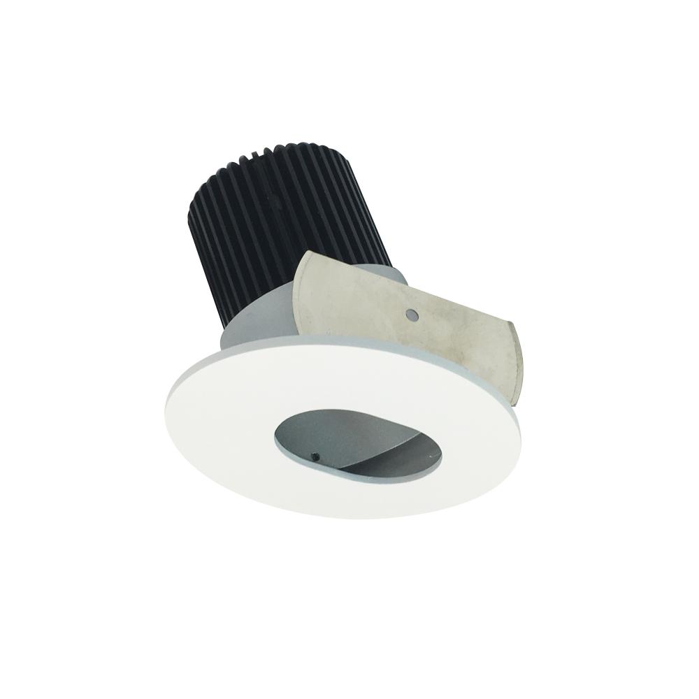 2" Iolite LED Round Adjustable Slot Aperture, 10-Degree Optic, 650lm / 12W, 3000K, Matte Powder