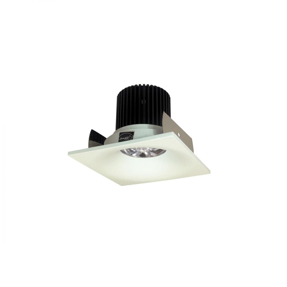 2" Iolite LED Square Bullnose, 10-Degree Optic, 800lm / 12W, 3000K, White Finish