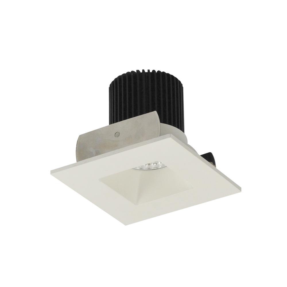 2" Iolite LED Square Reflector with Square Aperture, 1000lm / 14W, 3500K, Matte Powder White