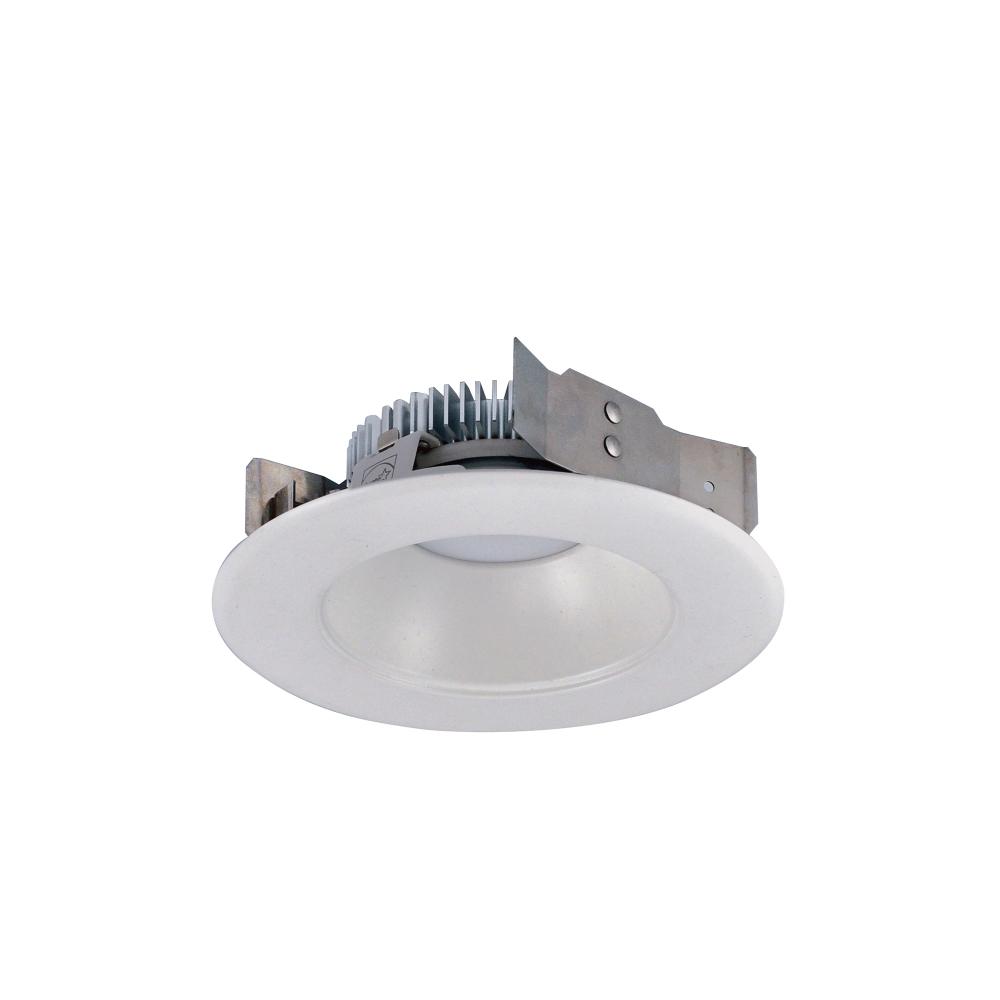 4" Cobalt Shallow High Lumen LED Trim, Round Reflector, 1250lm, 3000K, White