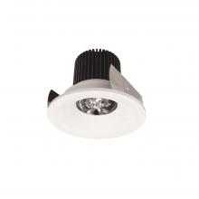 Nora NIOB-2RNB35QWW - 2" Iolite LED Round Bullnose, 10-Degree Optic, 850lm / 12W, 3500K, White Finish