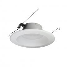 Nora NOXAC-5631TWWW - 5"/6" AC Onyx LED Retrofit Reflector, Selectable CCT, 1150lm / 16.5W, White finish