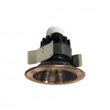 Nora NRMC3-52L130FCO - 5" Marquise III Retrofit, Copper Baffle/Copper Flange, 120-277V; 0-10V Dimming, 1300lm / 12W,