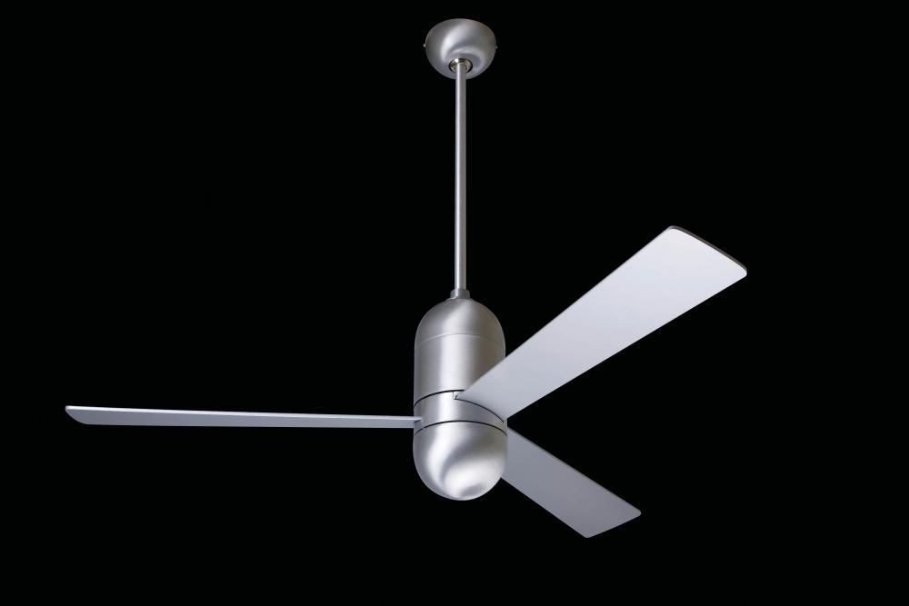 Cirrus Fan; Brushed Aluminum Finish; 36&#34; Aluminum Blades; No Light; Handheld Remote Control (2-w