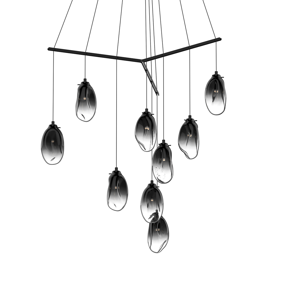 9-Light Tri-Spreader LED Pendant