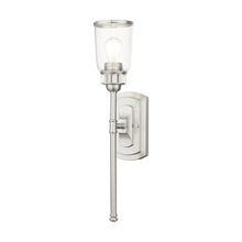 Livex Lighting 10511-91 - 1 Lt Brushed Nickel Single Sconce