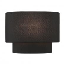 Livex Lighting 50275-04 - 1 Light Black ADA Sconce