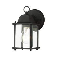 Livex Lighting 7506-14 - 1 Lt Textured Black  Outdoor Wall Lantern