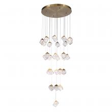 Kanova Lighting KCH3210R-27BS - Pensey Multi - Light Chandelier In Brushed Gold Finish