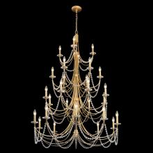 Varaluz 350C28FG - Brentwood 28-Lt 4-Tier Chandelier - French Gold