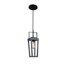 Artcraft AC11701BK - Carriage 1 Light Pendant Black