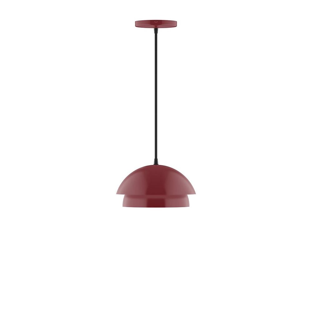 10" Nest LED Pendant, Barn Red