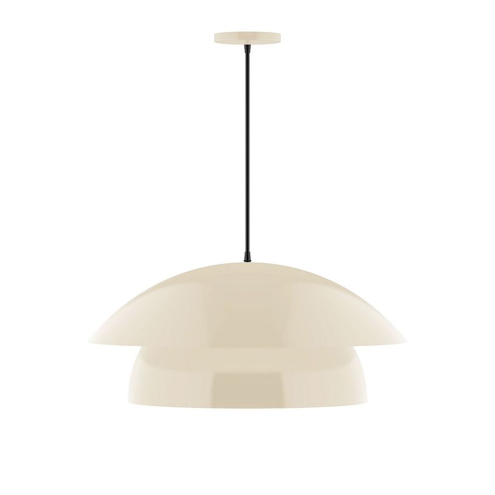 24" Nest LED Pendant, Cream