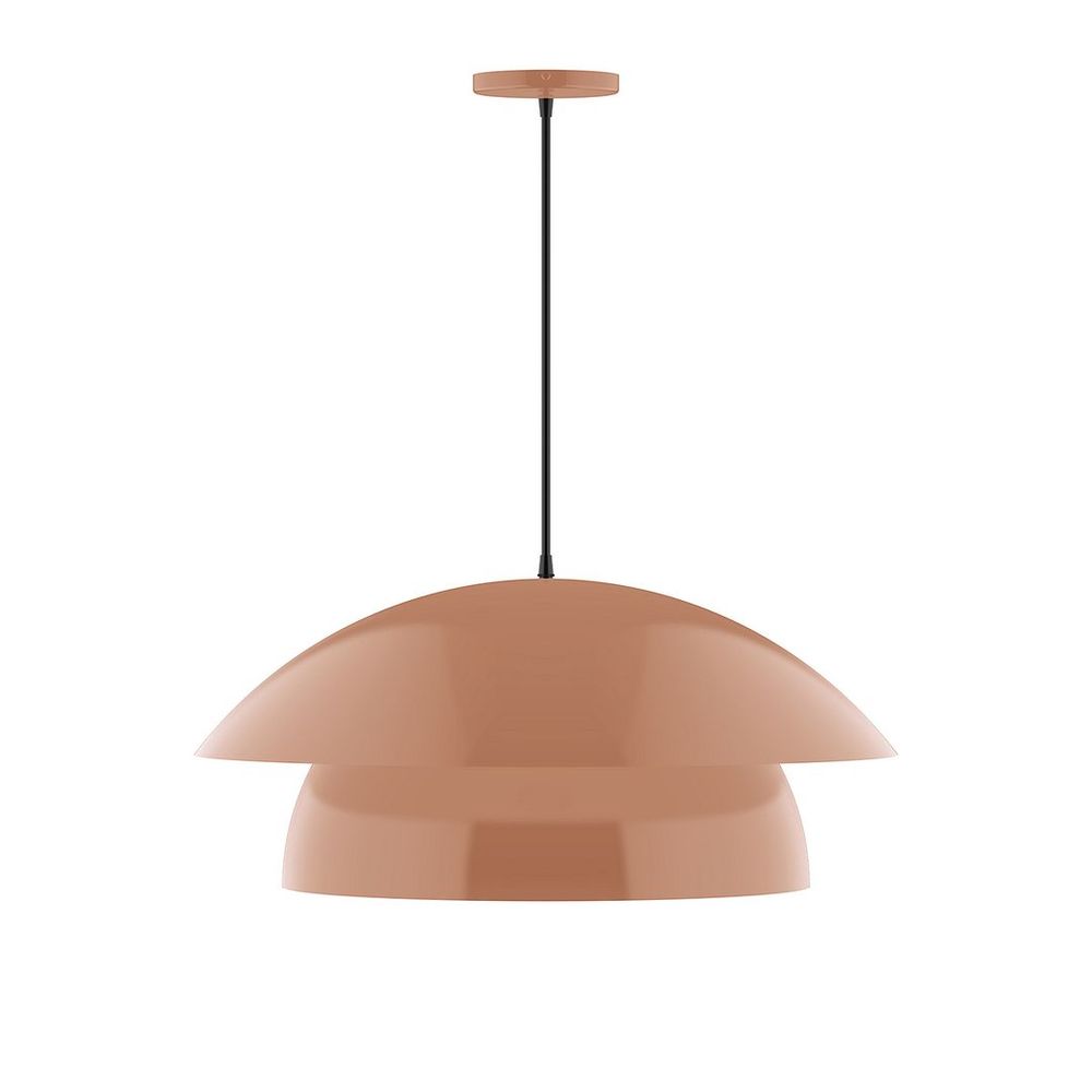 24" Nest LED Pendant, Terracotta