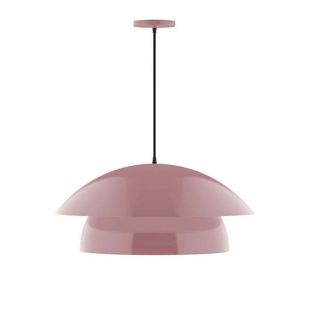 24" Nest LED Pendant, Mauve