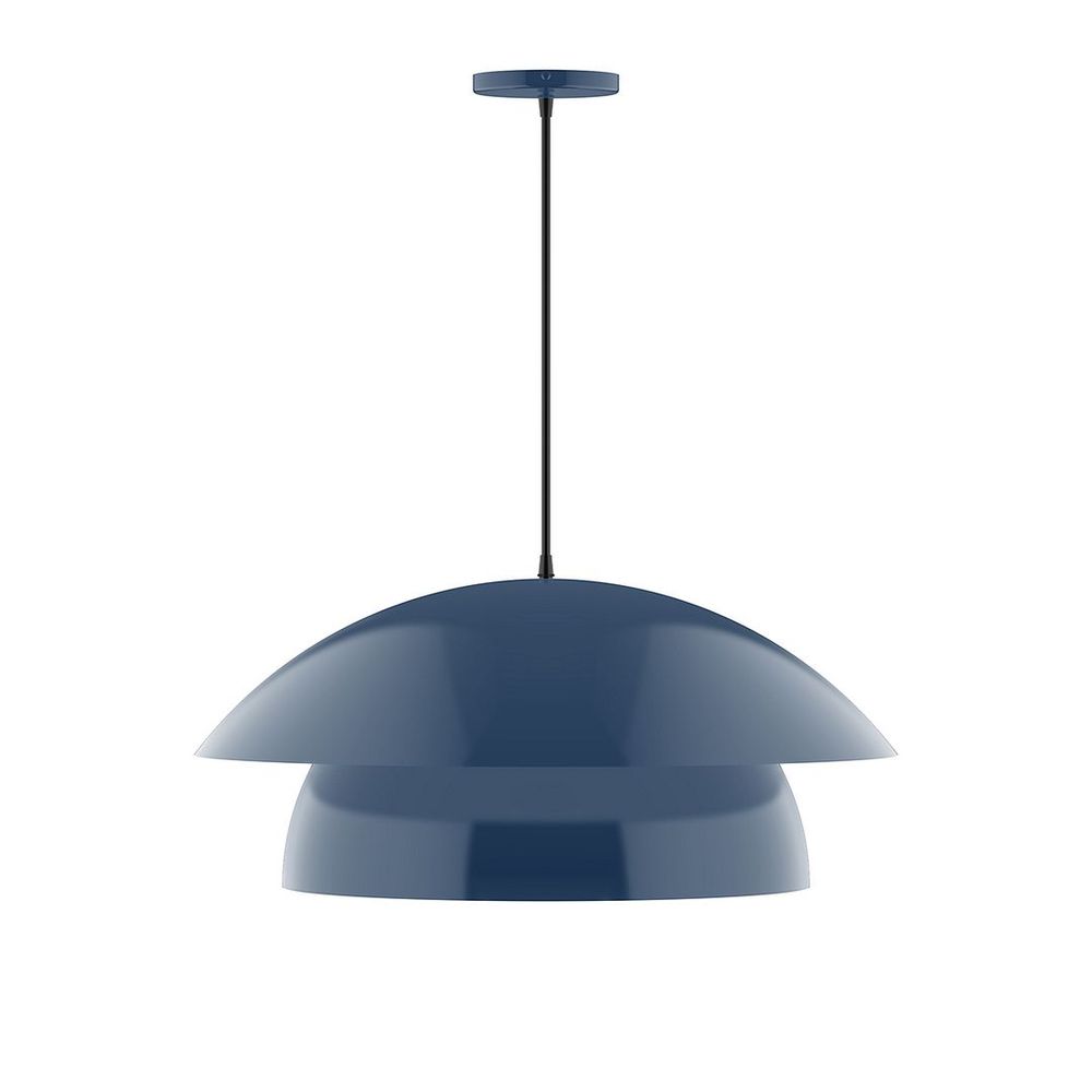 24" Nest LED Pendant, Navy