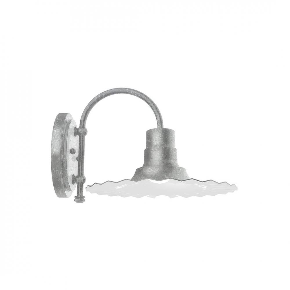 Radial 12" wall sconce