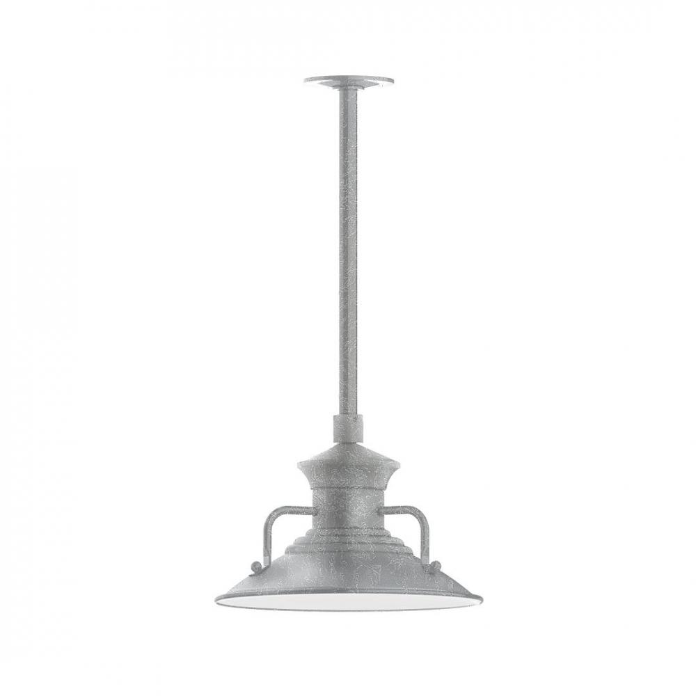 Homestead 12" LED Pendant, stem mount