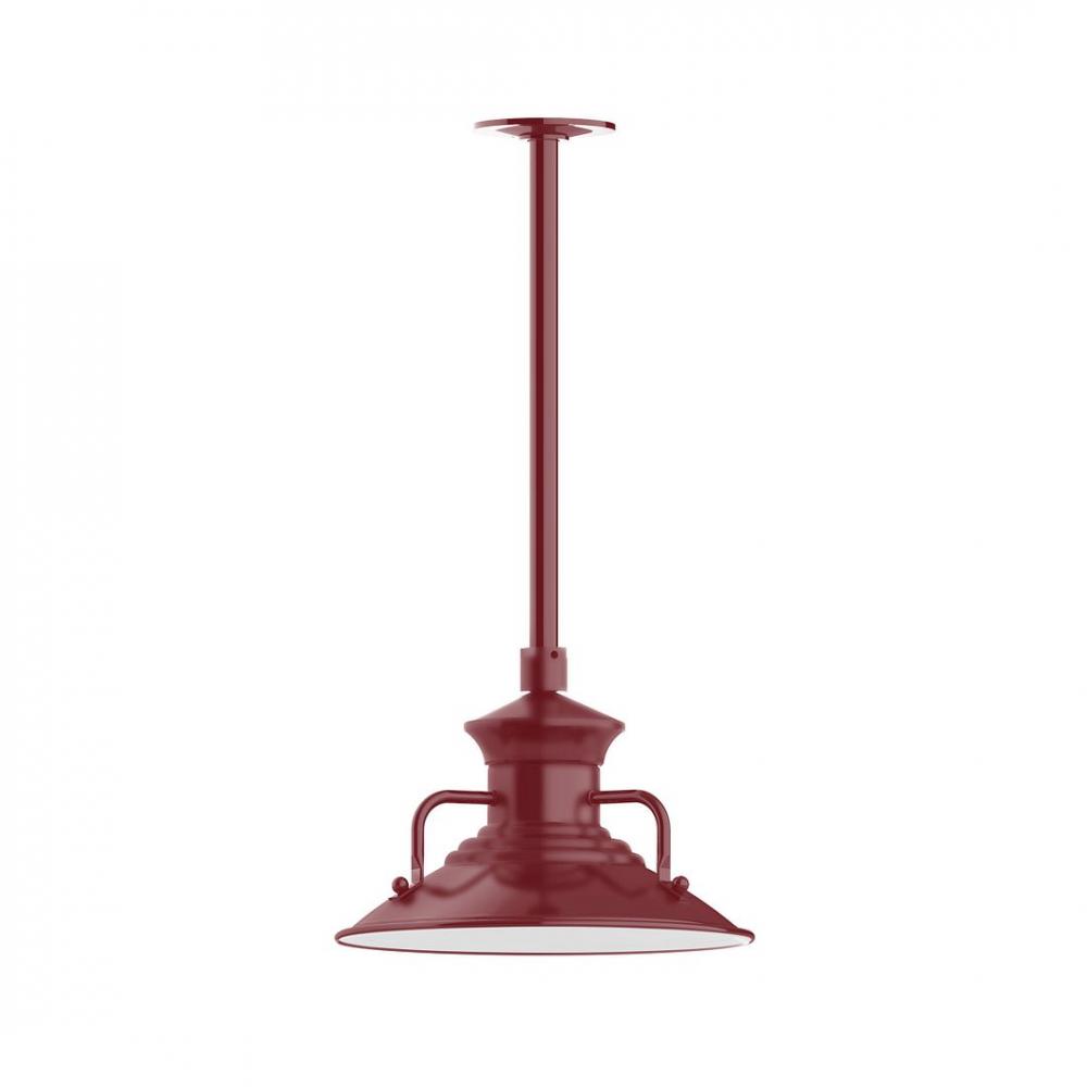 Homestead 12" LED Pendant, stem mount