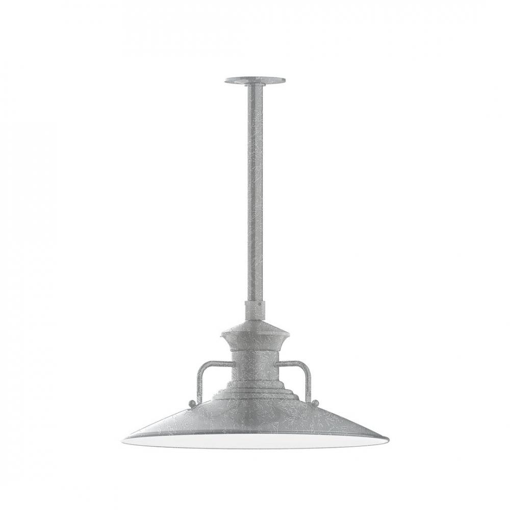 Homestead 18" LED Pendant, stem mount