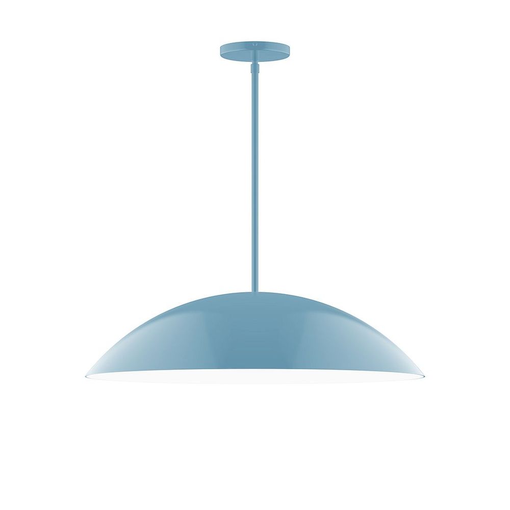 24" Plateau LED Stem Hung Pendant