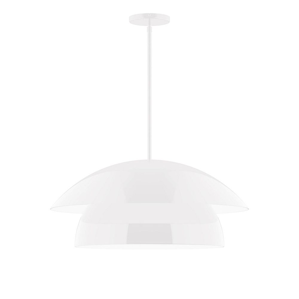 24" Nest LED Stem Hung Pendant