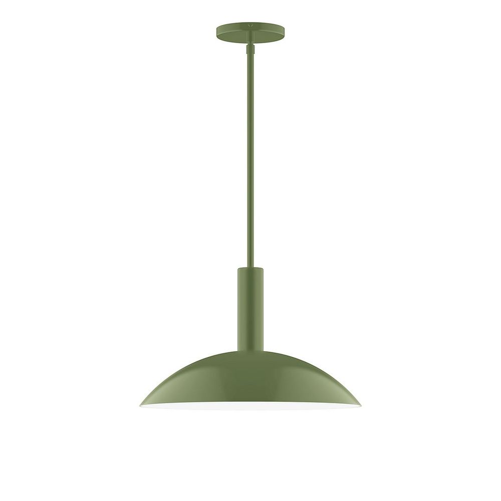 16" Glow LED Stem Hung Pendant