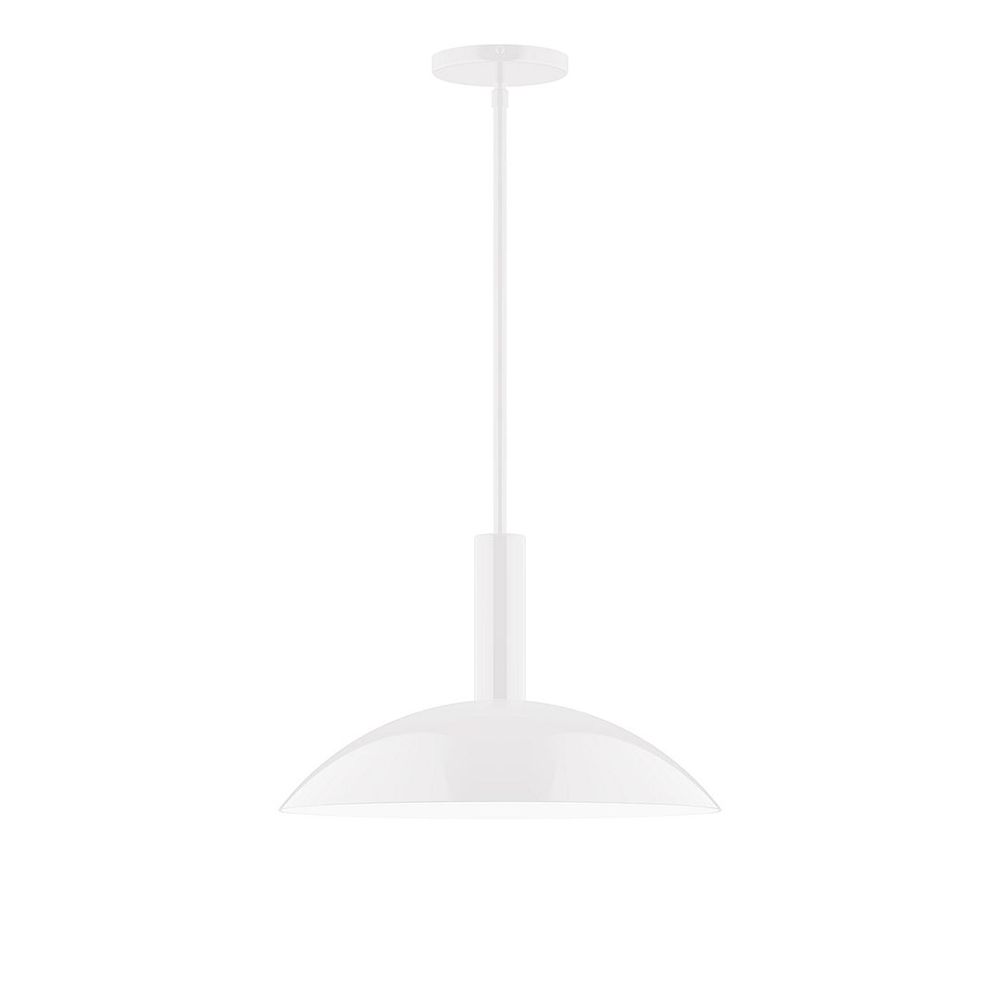 16" Glow LED Stem Hung Pendant