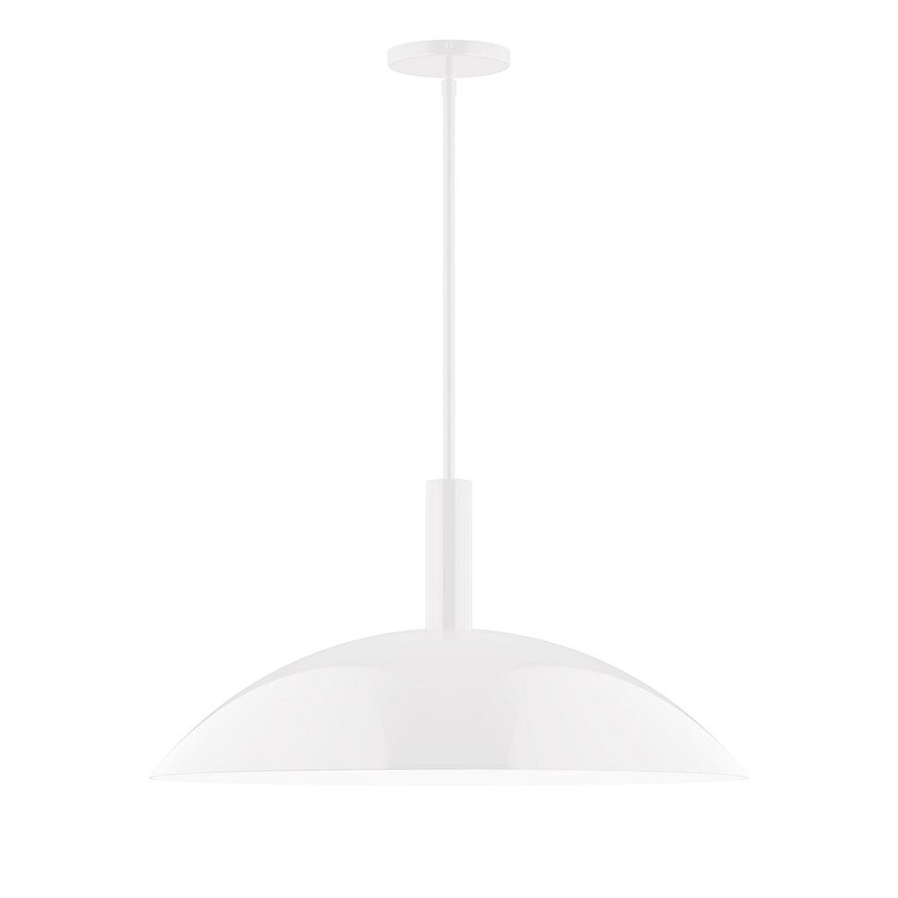 24" Glow LED Stem Hung Pendant