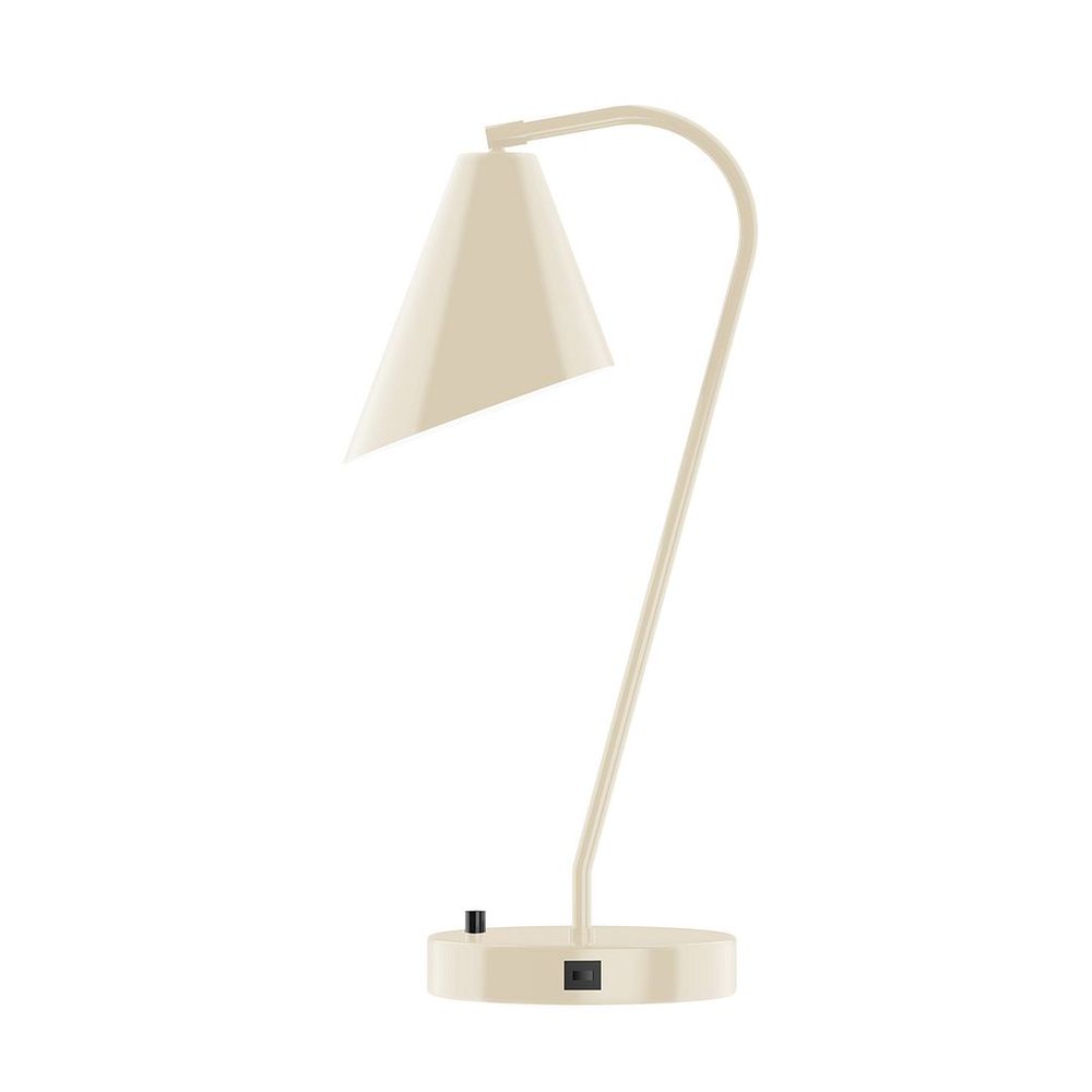 23" J-Series LED Table Lamp, Cream