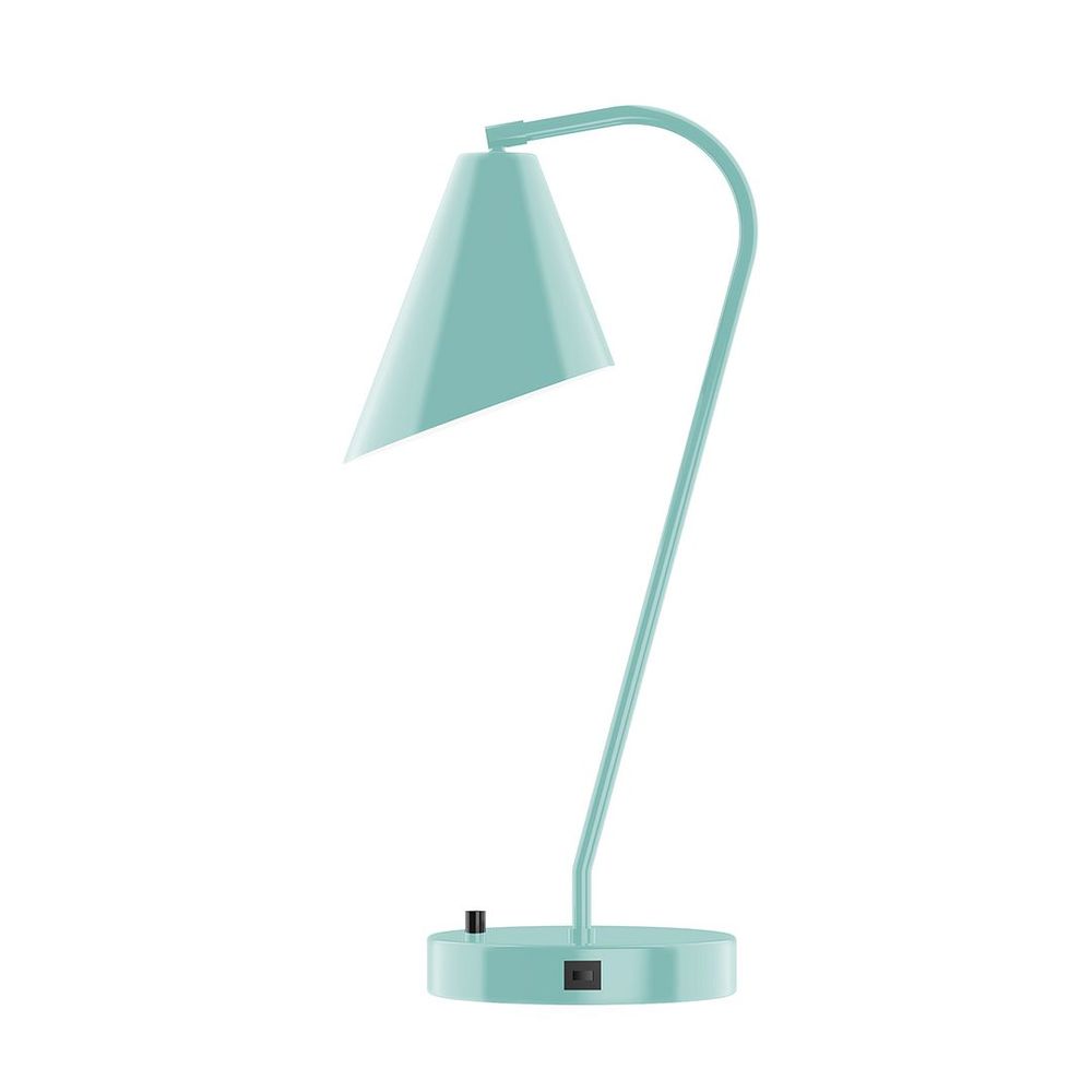 23" J-Series LED Table Lamp, Sea Green