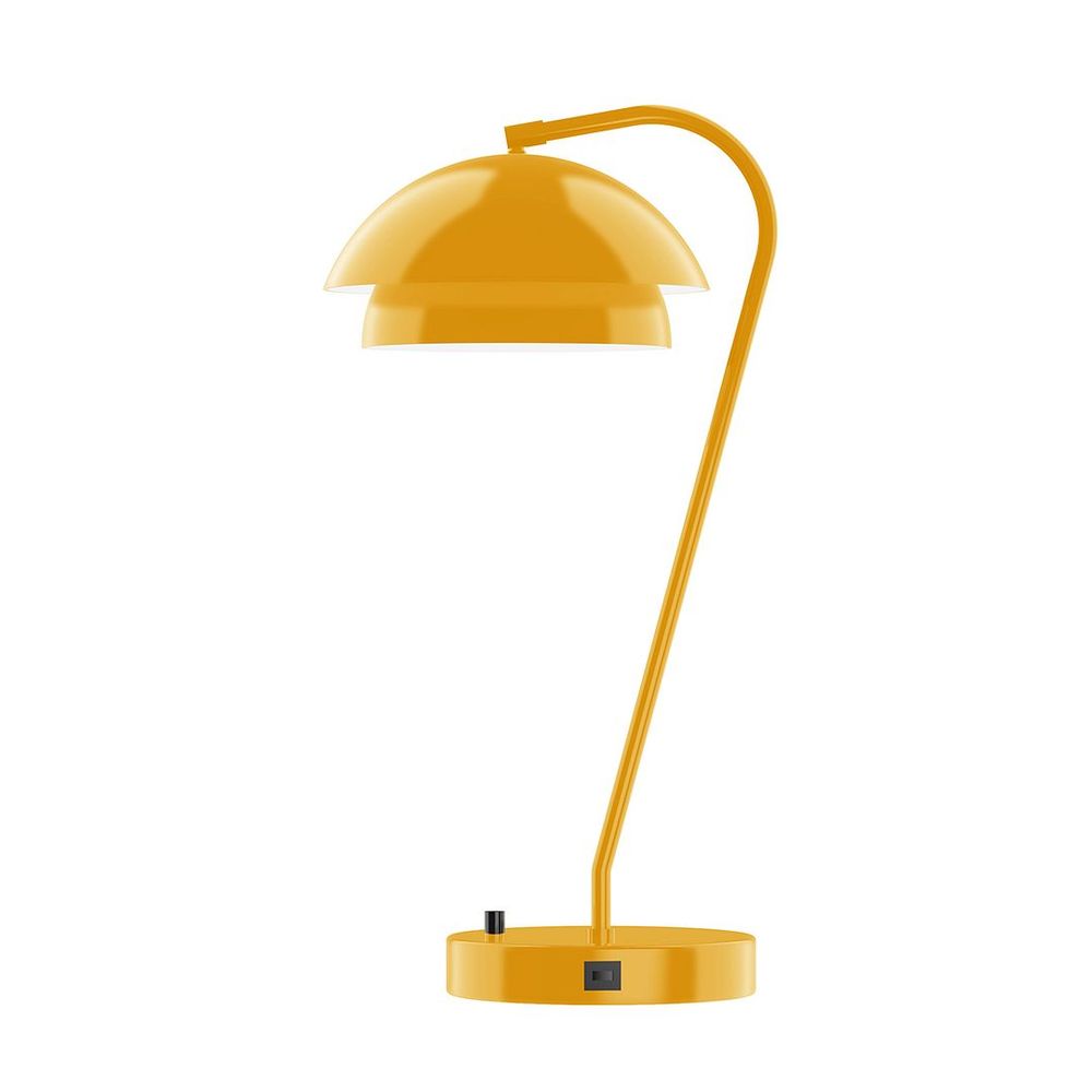 23" Nest LED Table Lamp, Bright Yellow