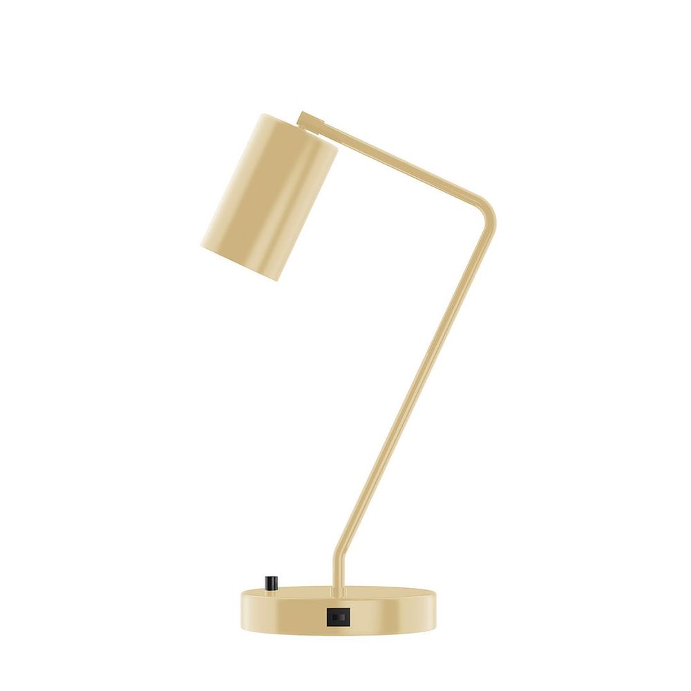 21.5" J-Series LED Table Lamp, Ivory