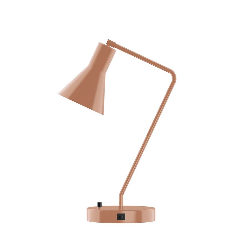 21" J-Series LED Table Lamp, Terracotta