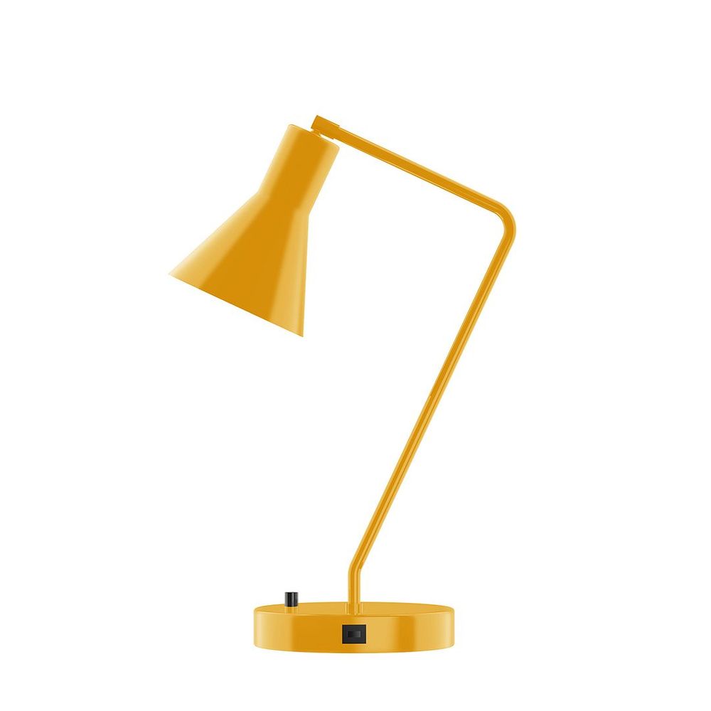 21" J-Series LED Table Lamp, Bright Yellow