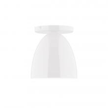 Montclair Light Works FMD417-44-L10 - 6" J-Series LED Flush Mount, Cream