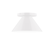 Montclair Light Works FMD421-44 - 8" Axis Mini Cone Flush Mount