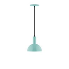 Montclair Light Works PEBX456-48-L10 - 8" Stack Mini Dome LED Pendant, Sea Green