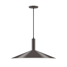 Montclair Light Works PEBX478-51-C21-L10 - 24" Zing LED Pendant