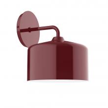 Montclair Light Works SCJ419-55-L10 - J-Series LED Wall Sconce, Barn Red