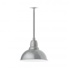 Montclair Light Works STA107-49-W14-L13 - Cafe 14" stem mount LED Pendant