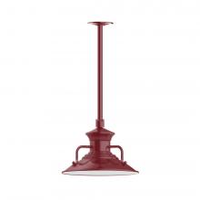 Montclair Light Works STA142-55-H30-L12 - Homestead 12" LED Pendant, stem mount