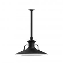 Montclair Light Works STB143-41-T24-L13 - Homestead 18" LED Pendant, stem mount