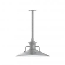 Montclair Light Works STB143-49-L13 - Homestead 18" LED Pendant, stem mount