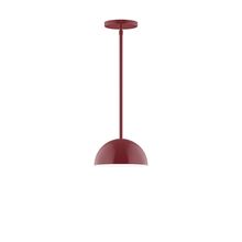 Montclair Light Works STG431-55-L10 - 8" Arcade LED Stem Hung Pendant