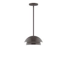 Montclair Light Works STGX445-51-L10 - 10" Nest LED Stem Hung Pendant